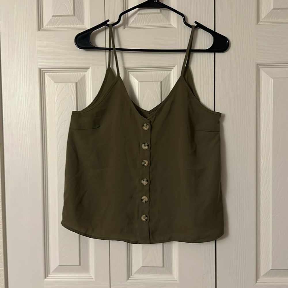 Paper Crane blouse- green. Lightweight material